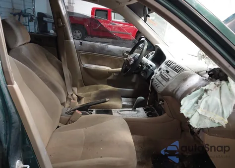 2002 Honda Civic Lx from USA, damaged, VIN 2HGES16562H592349